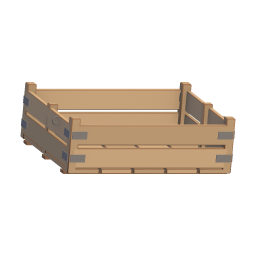 Wooden Cargo Bed
