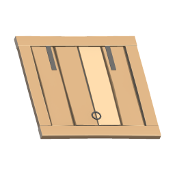 Wooden Trapdoor